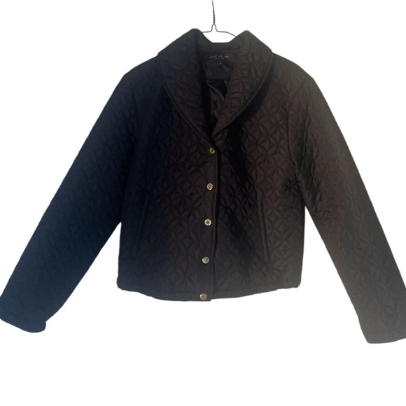 Andrew Marc | Black quilted jackets. Snap front. Size medium. Marc New York - Picture 6 of 6